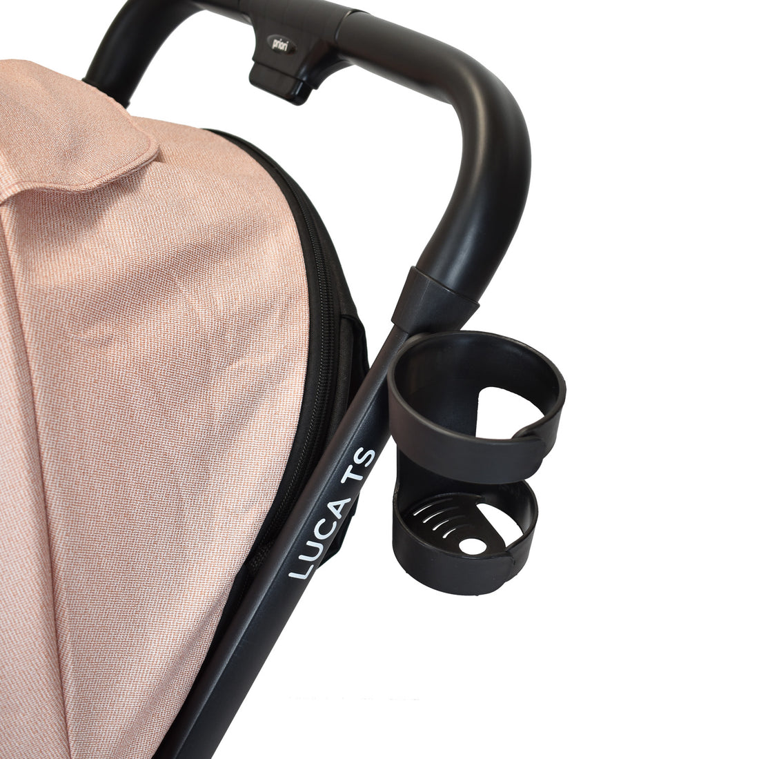 Combo Coche Luca Rosado +Cuna Mecedora Miami Rosado