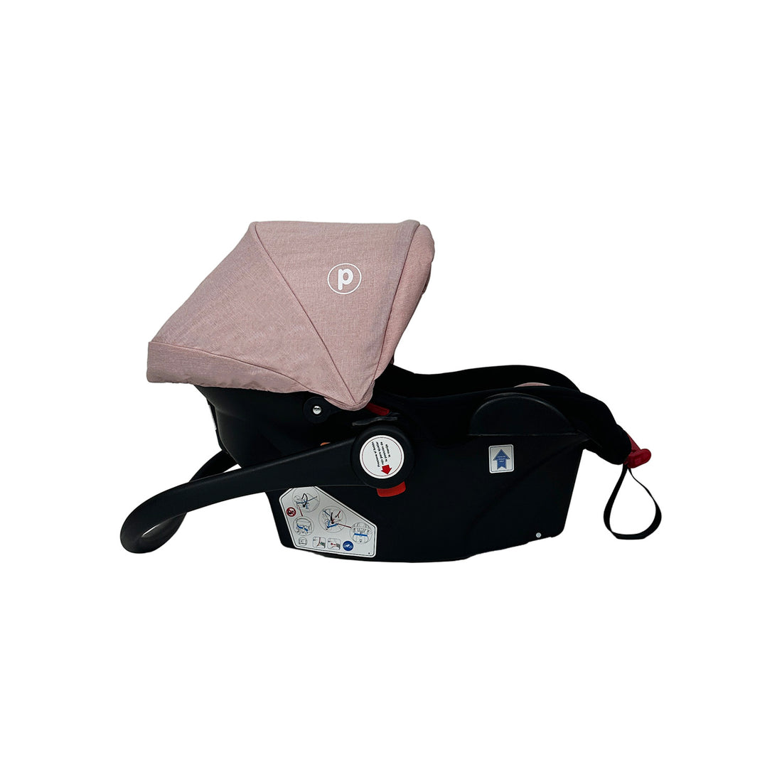 Coche Bebe Travel System Snow Priori Rosa