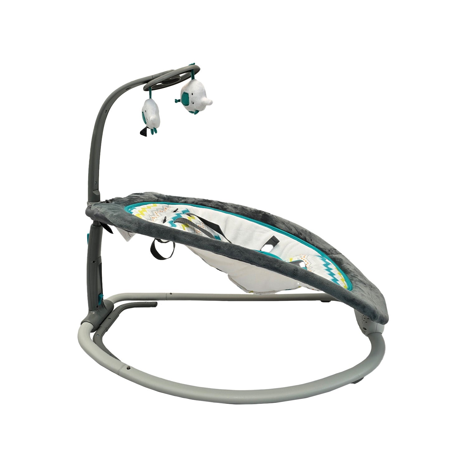 Silla Mecedora Bebé Plegable PB23102 Azul Premium Baby
