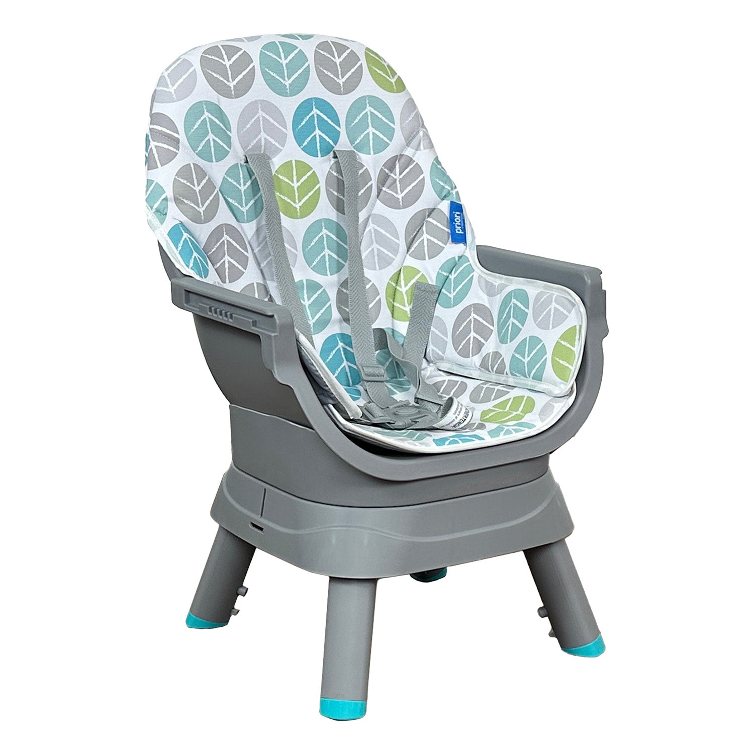 Silla Comedor bebé 12 en 1 con Giro 360 Yae de Priori Azul