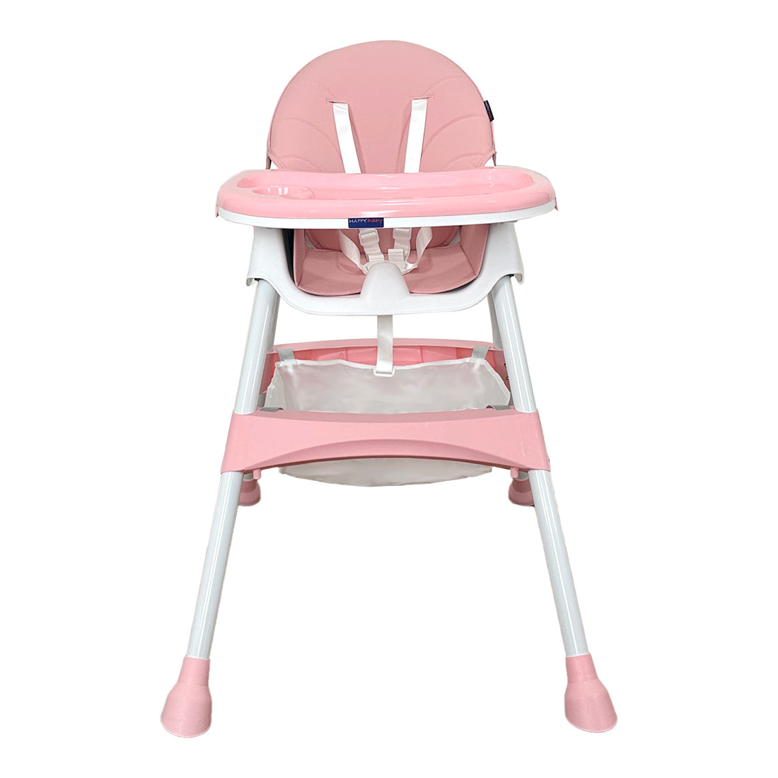 Silla Comedor Bebé 3en1 Happy Baby Bahamas Rosa