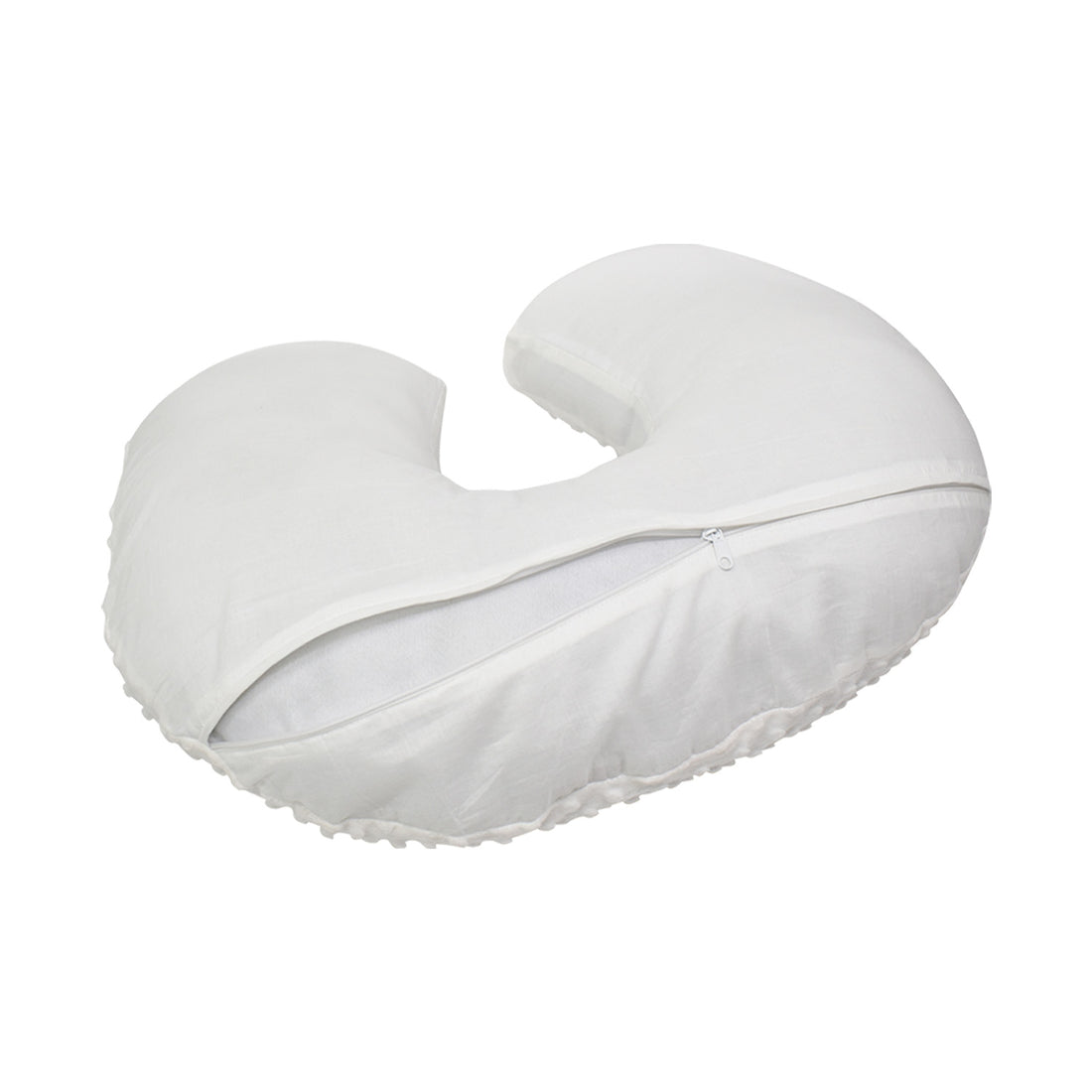 Combo Cojín de Lactancia Inizzi + Peluche Almohada Elefante Gris