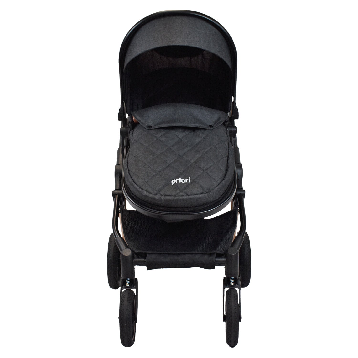 Coche Bebé Moisés Priori Ana Gris Oscuro