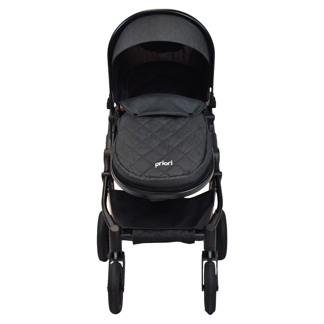 Coche Bebé Moisés Priori Ana Gris Oscuro