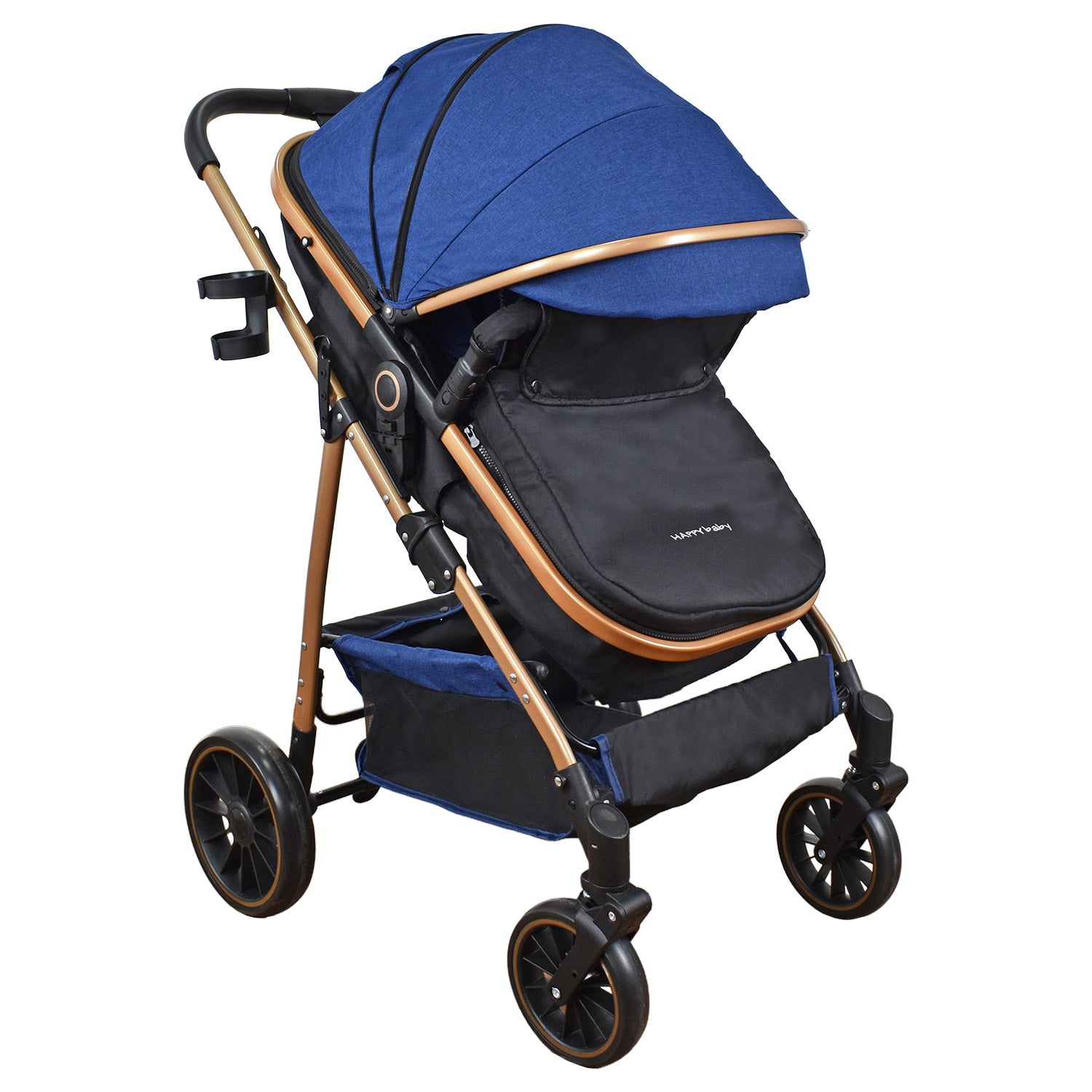 Coche Bebe Travel system Welly Happy Baby Azul