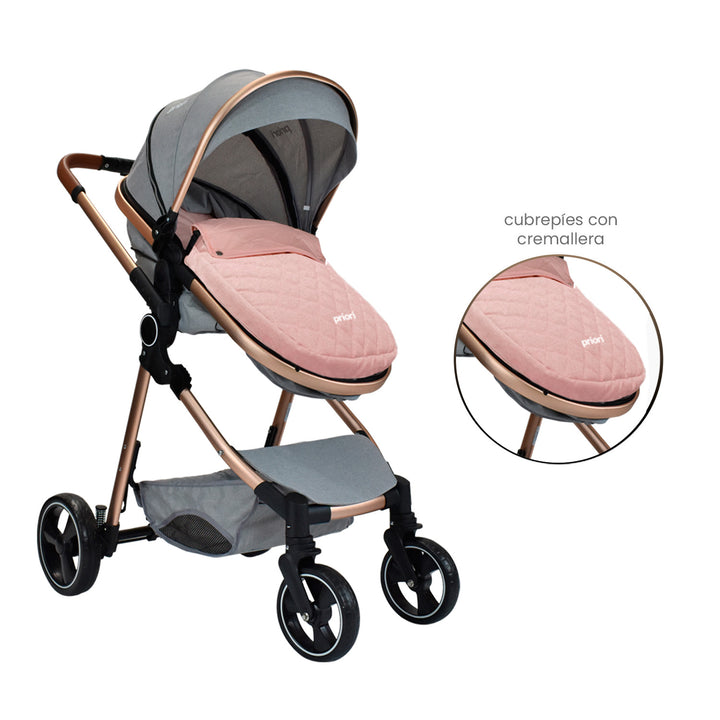 Coche Bebé Moises Priori Mike Rosado