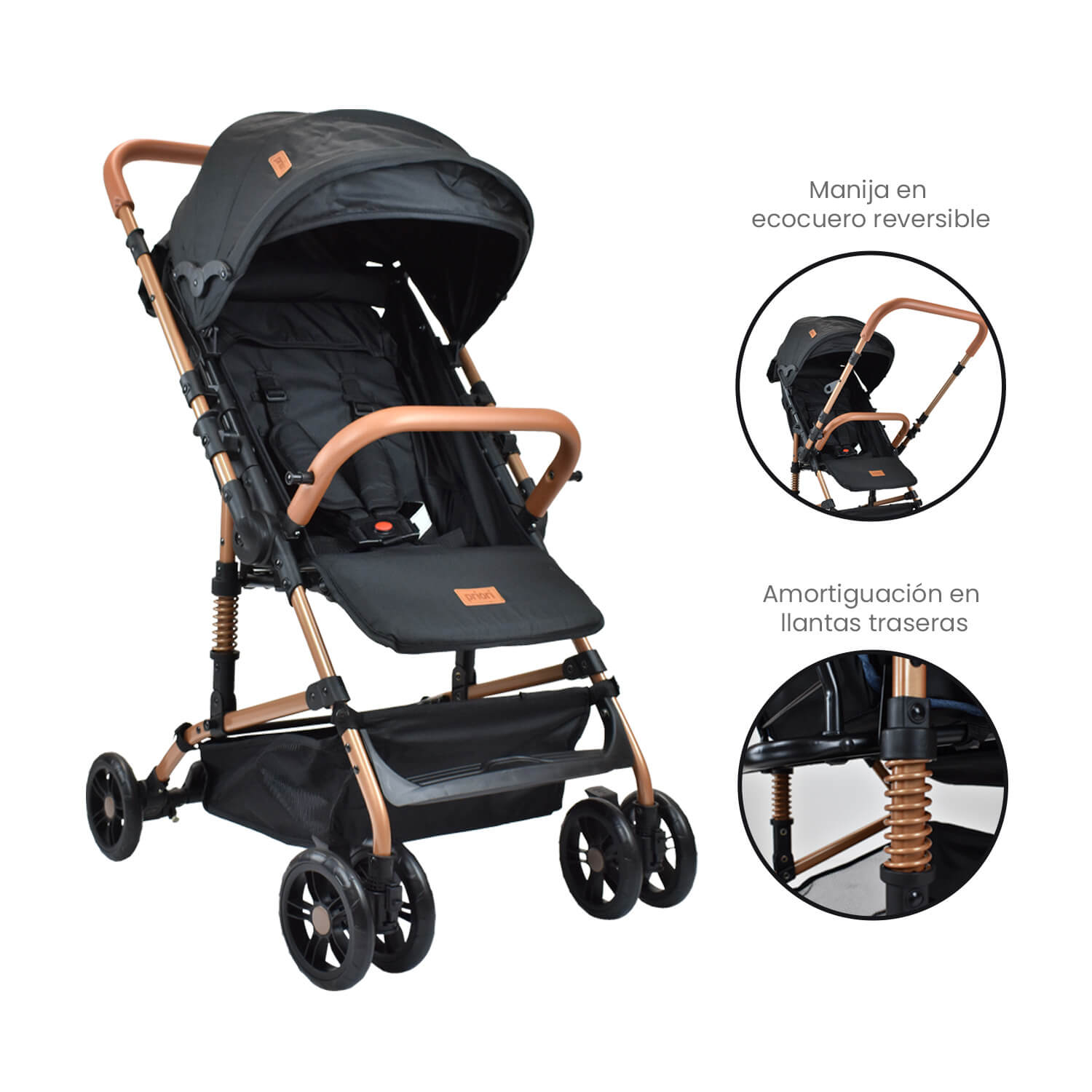 Coche Bebe Priori Viena Negro