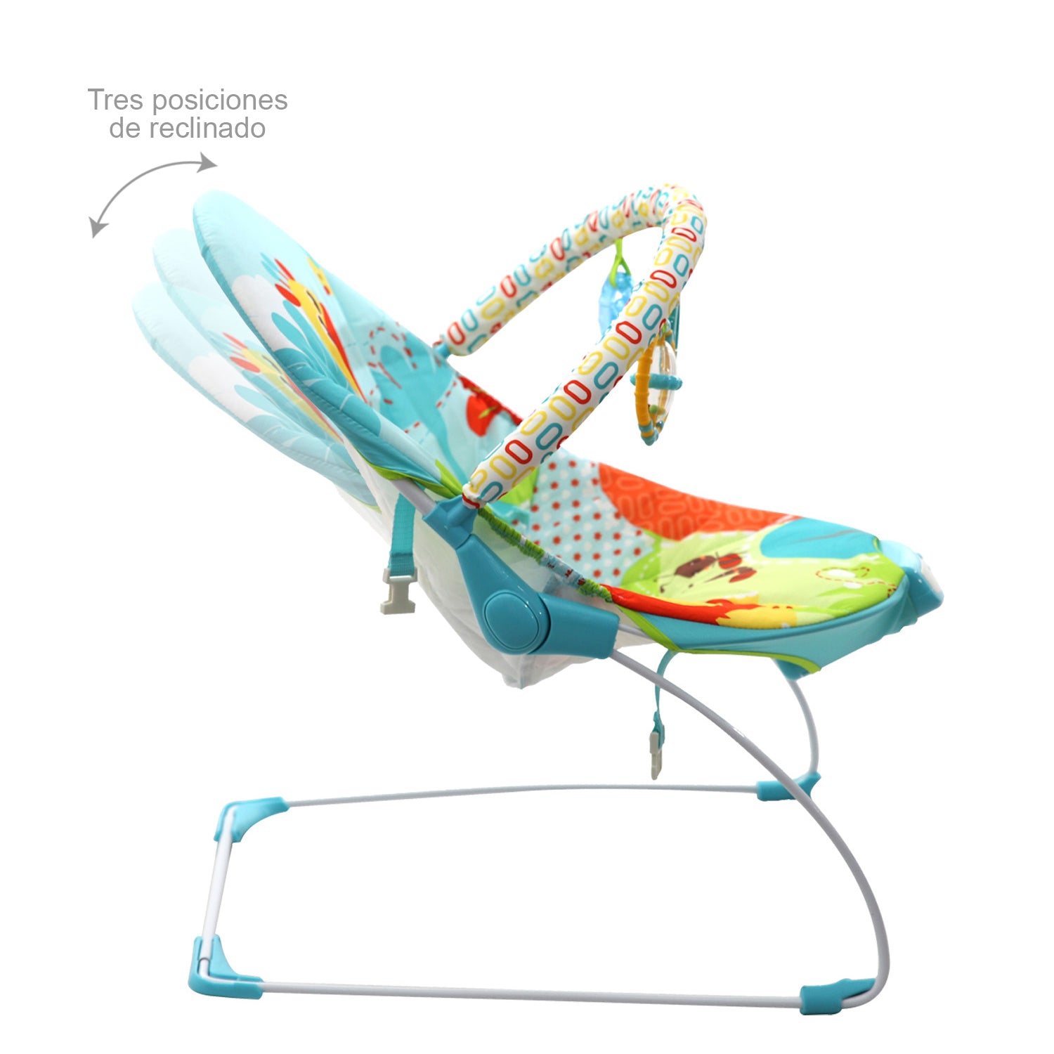 Silla Bouncer Bebé Musical PB2003 Priori Azul