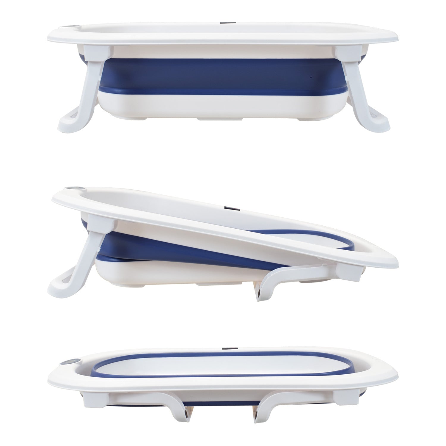 Bañera Bebé Stand Changer y Soporte Metálico Azul Priori