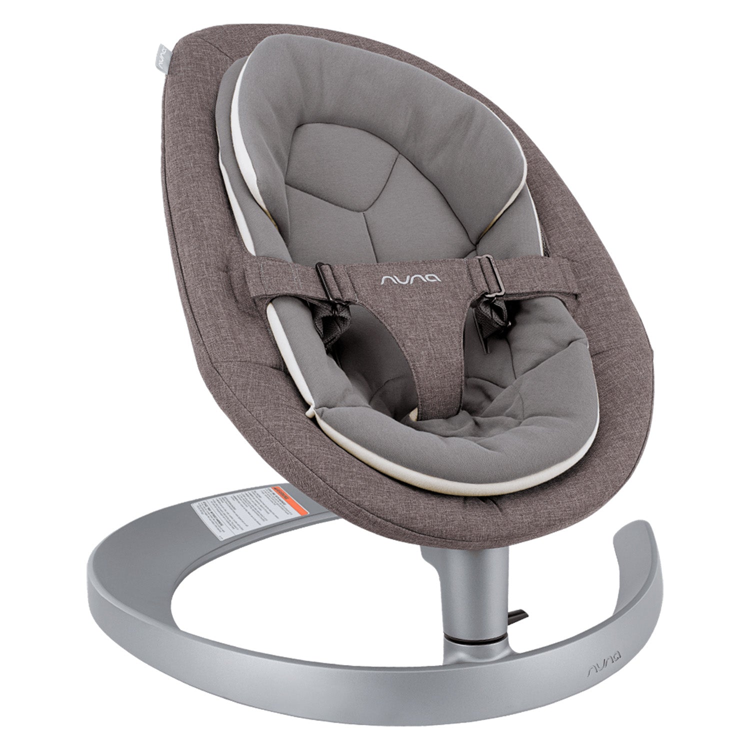 Silla Mecedora Bebe Nuna Leaf Grow Gris