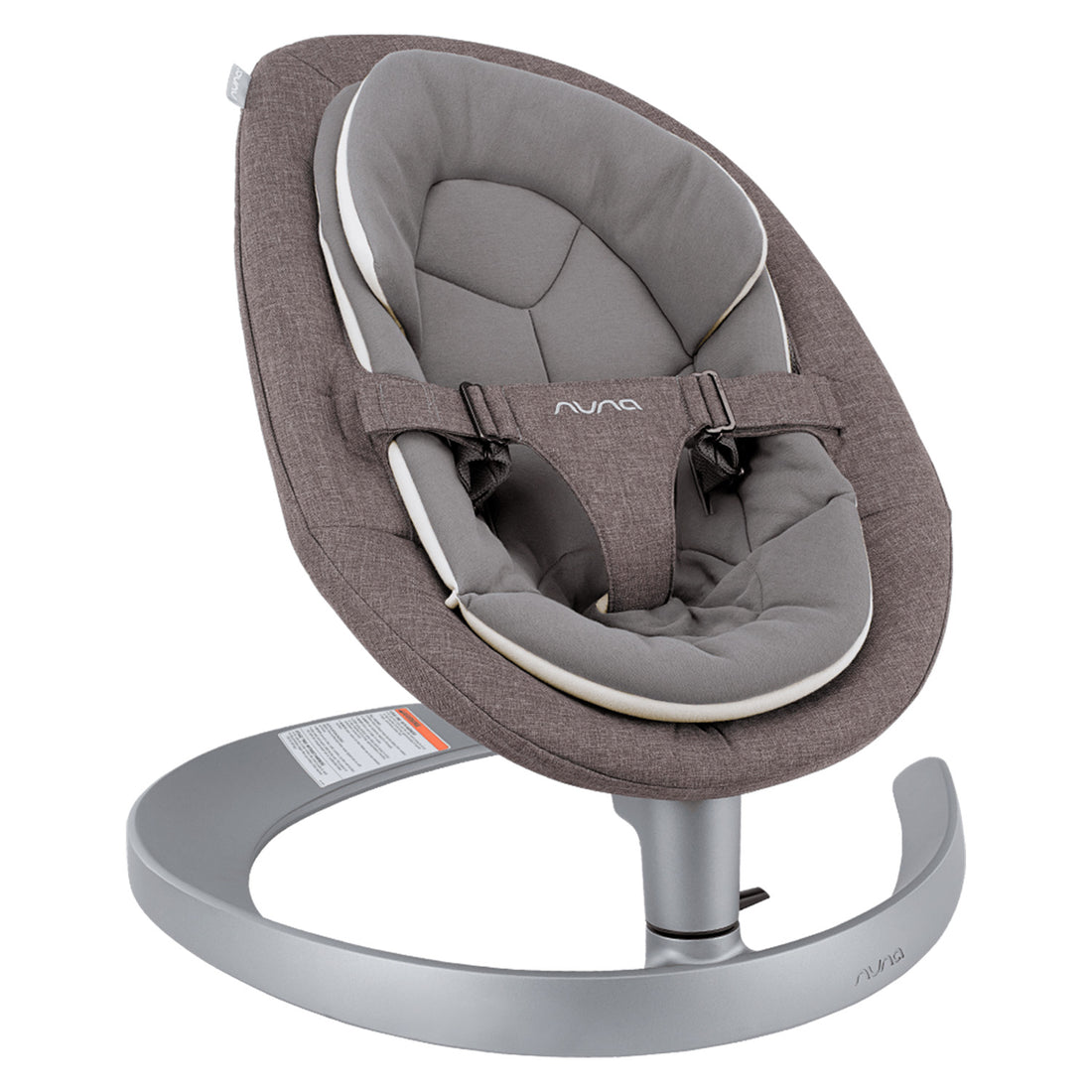 Silla Mecedora Bebe Nuna Leaf Grow Gris
