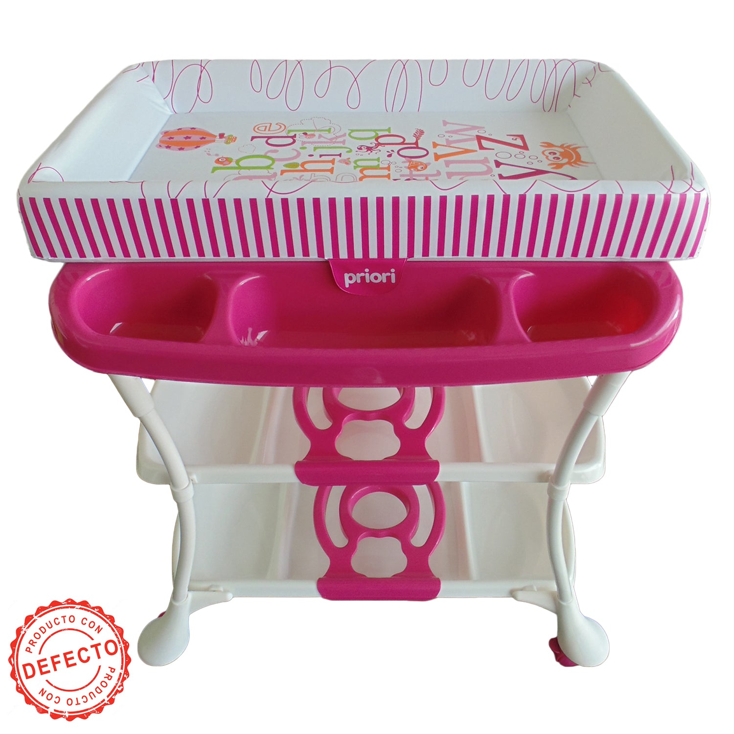 Bañera bebe Priori Rosa PBA-02