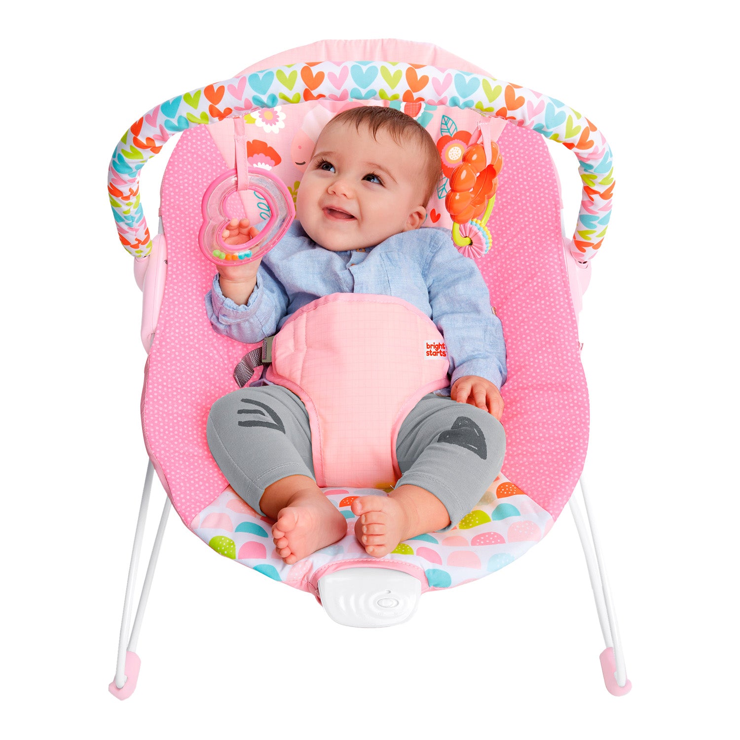 Silla Mecedora Bebe Vibra Rosa 12205 Bright Starts