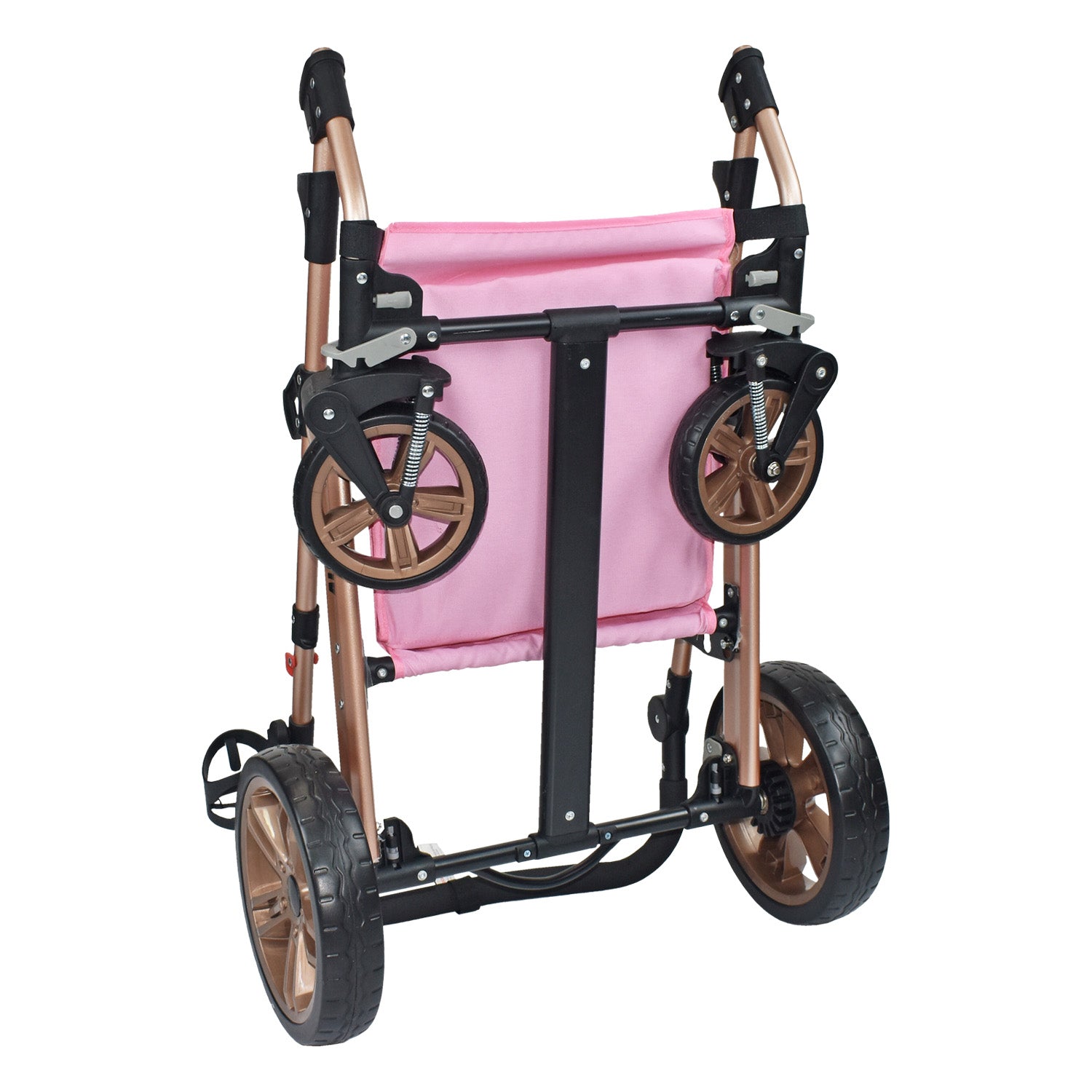 Coche Bebe Moises Alizze Happy Baby Rosa Claro