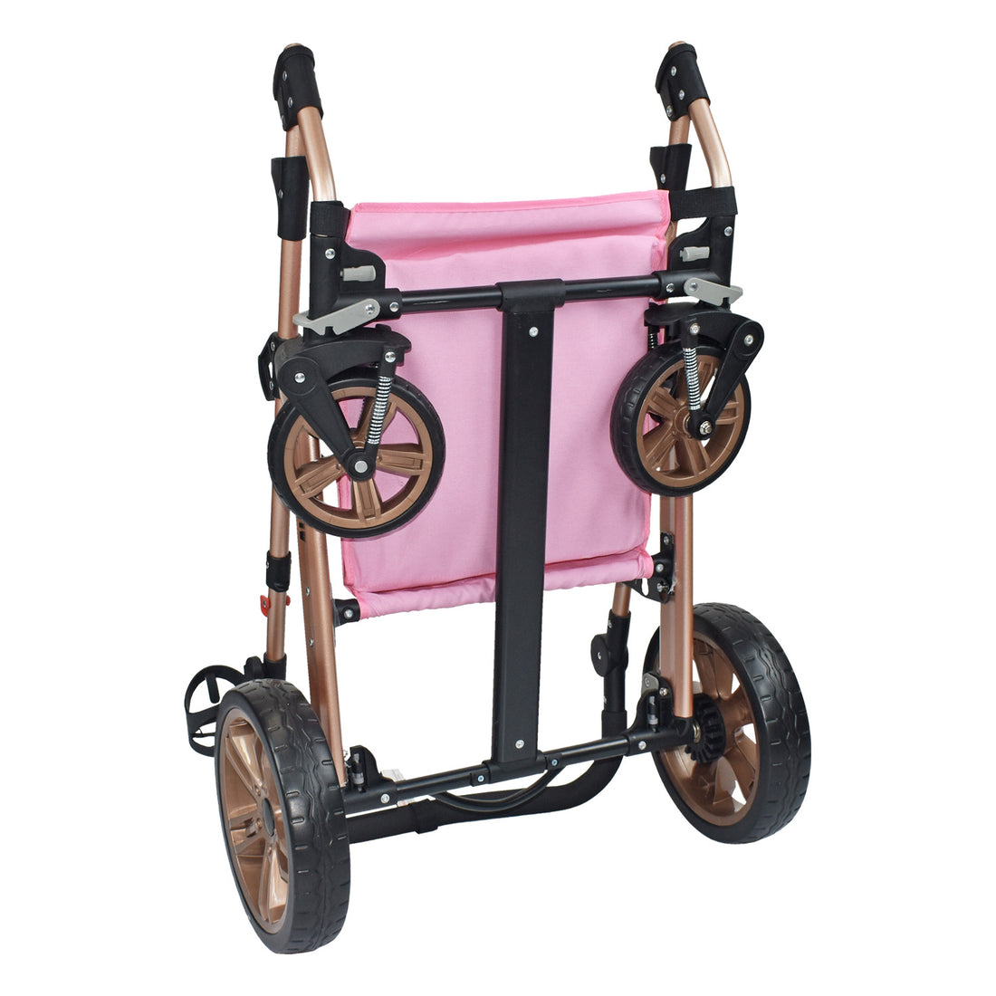 Coche Bebe Moises Alizze Happy Baby Rosa Claro