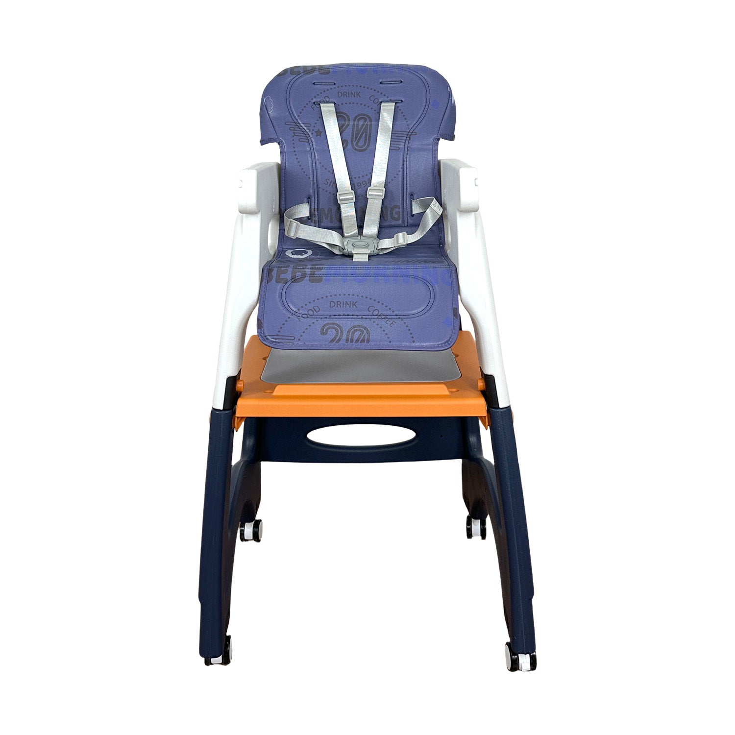 Silla Comedor Bebe Duna Happy Baby Azul