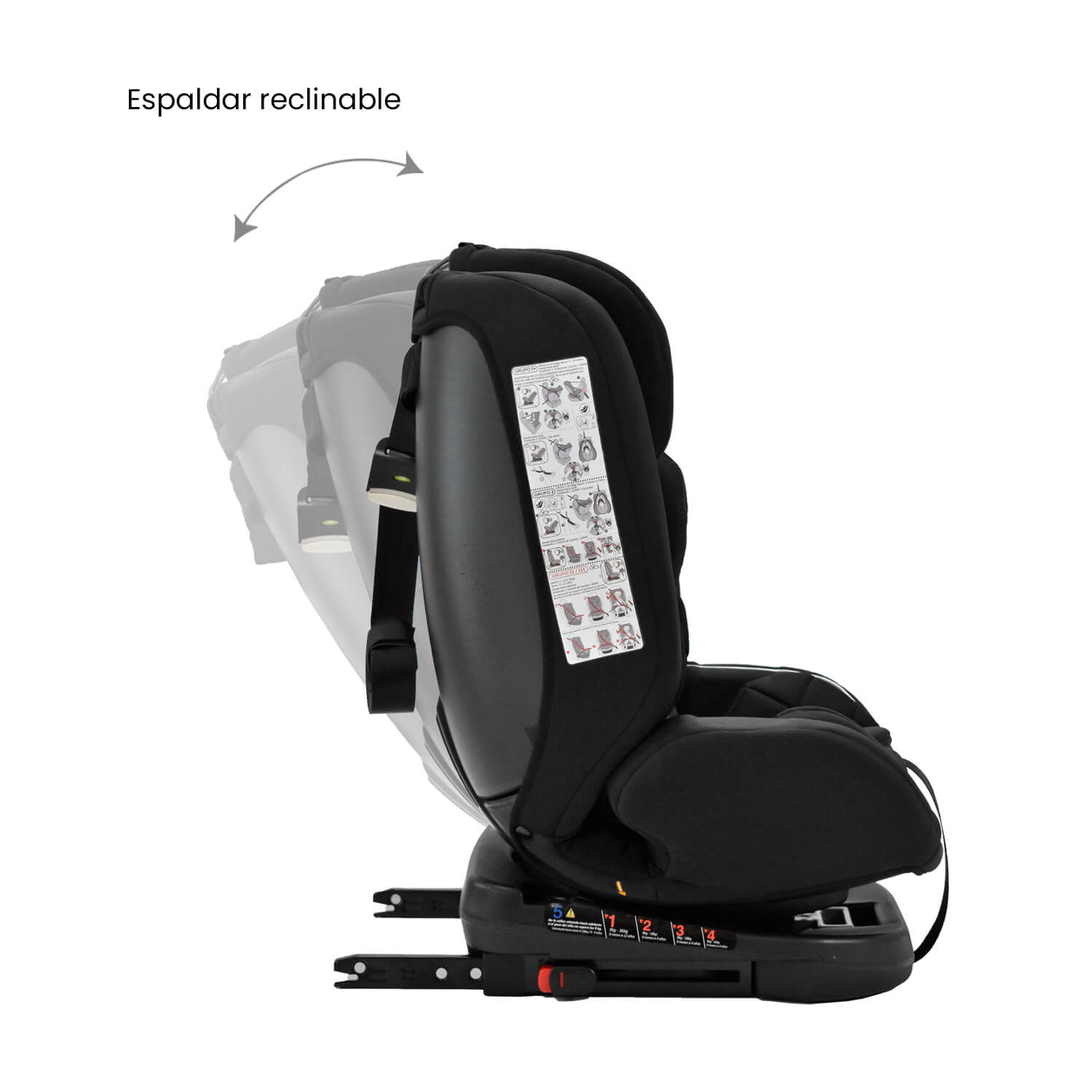 Silla Carro Bebe First 360° Negro Priori