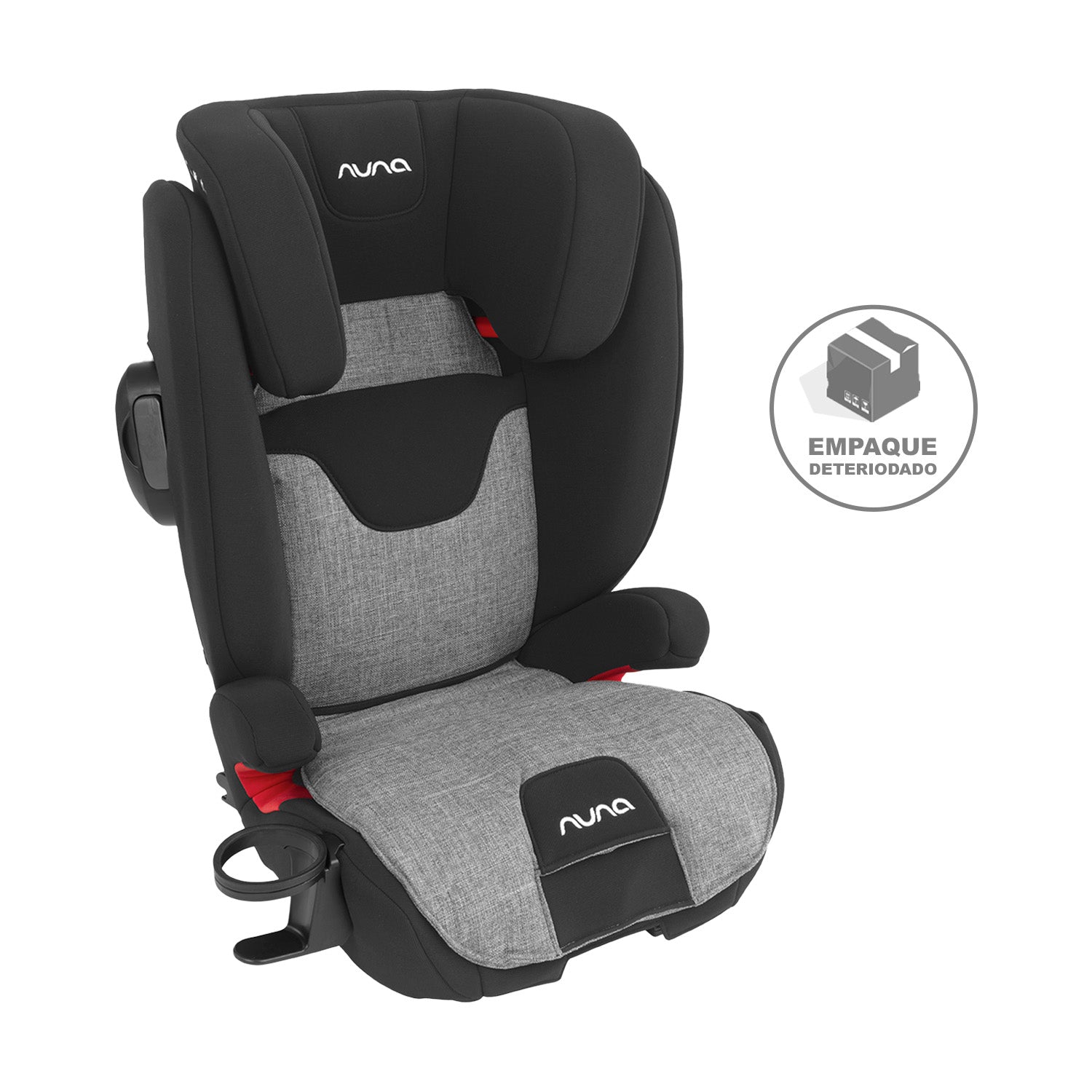 Silla de Carro Bebe Nuna Aace Charcoal (Empaque Deteriorado)