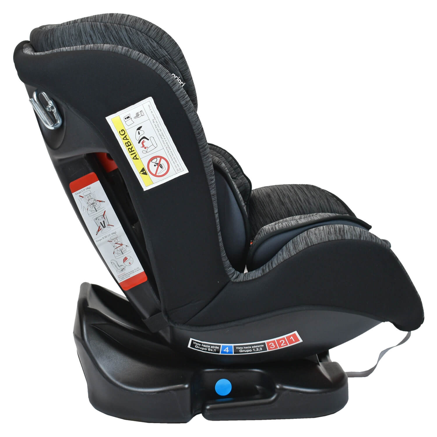 Silla para carro bebé Priori Prix Gris Oscuro