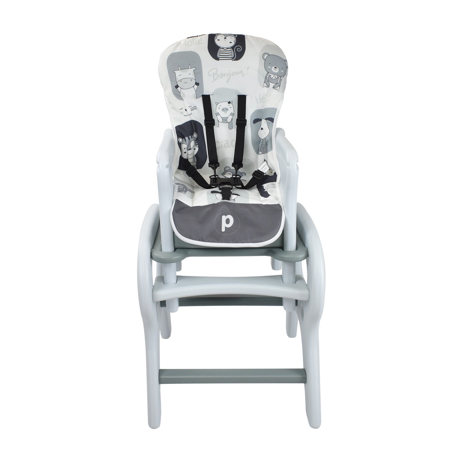 Comedor Bebe Escritorio PCM-10 Animals Gris Priori