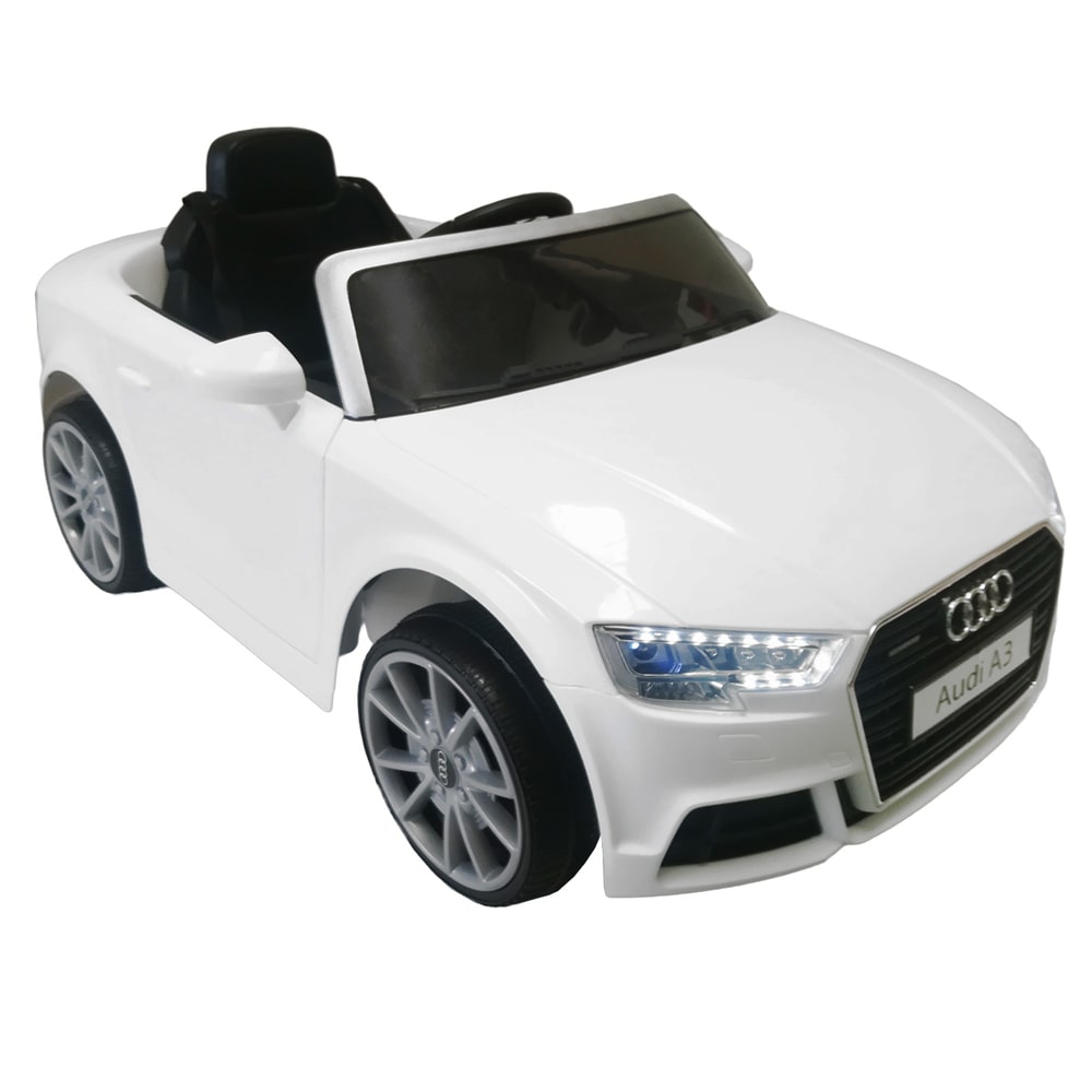 Carro Electrico Con Control Remoto Audi Blanco