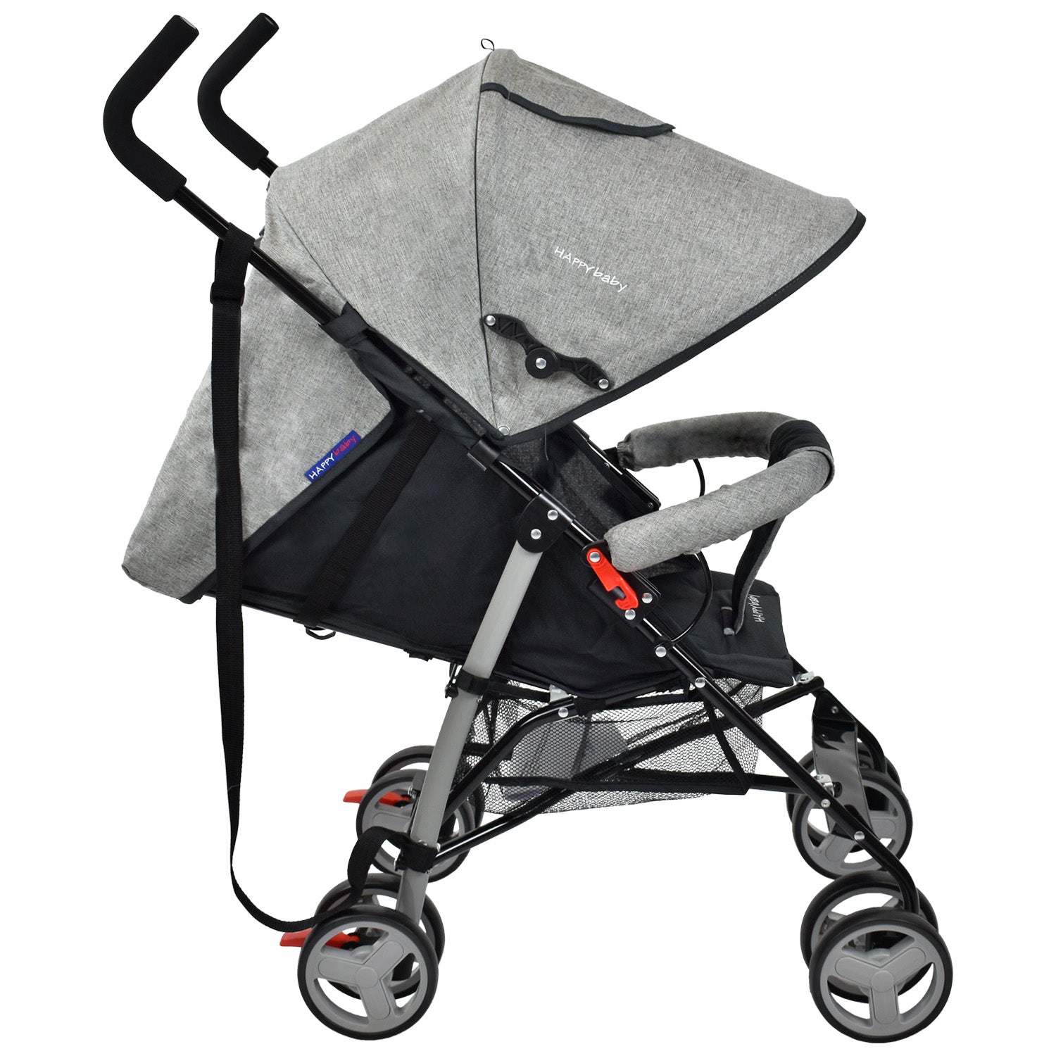 Coche Paseador Bebé Future Happy Baby Gris