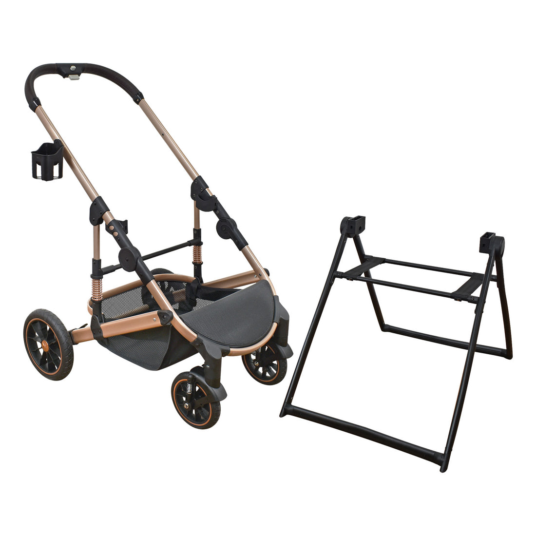 Coche Bebe 4 en 1 Travel System Cris Priori Gris