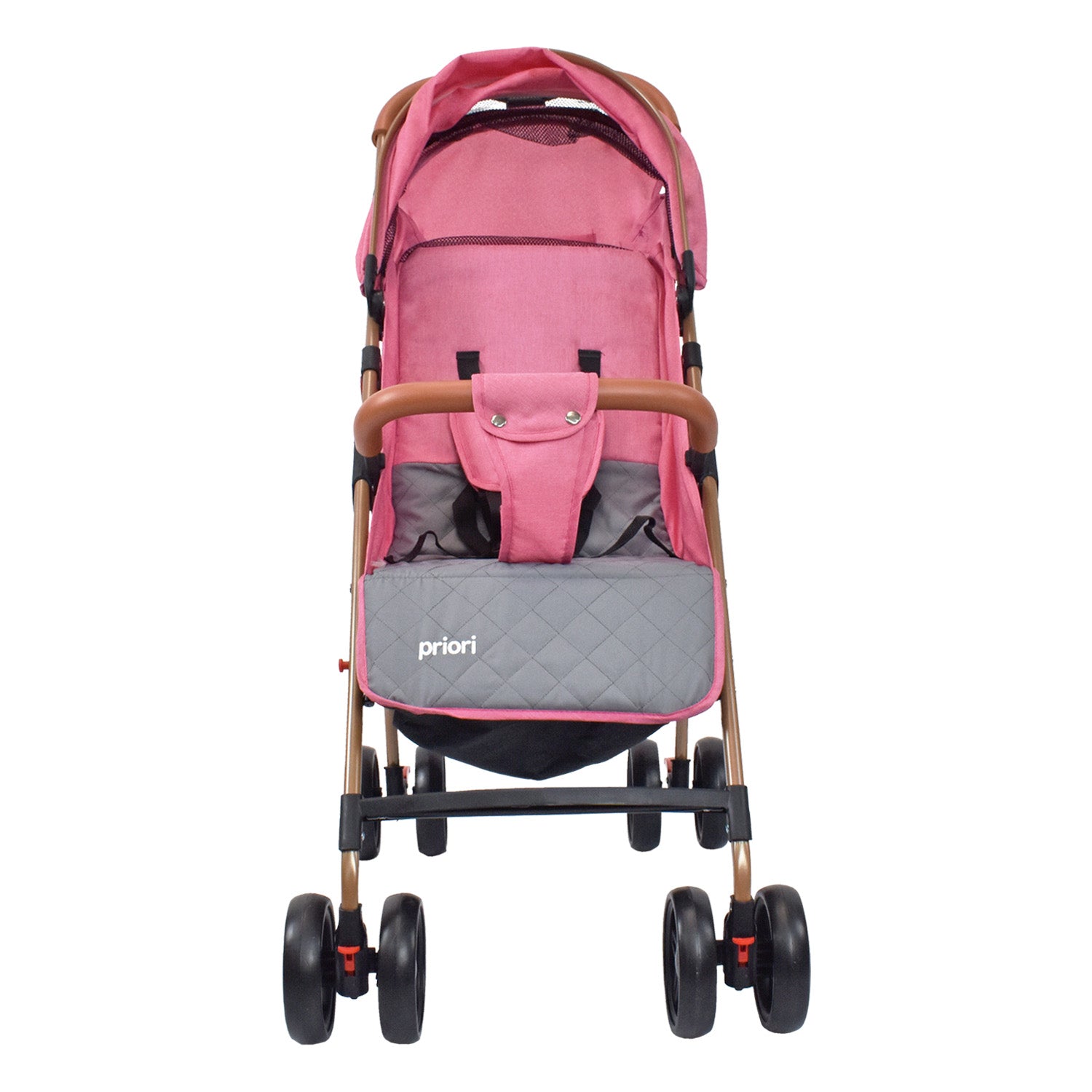 Combo Cuna Colecho Golf +Coche Paseador Park Rosa+ Pañalera Morral