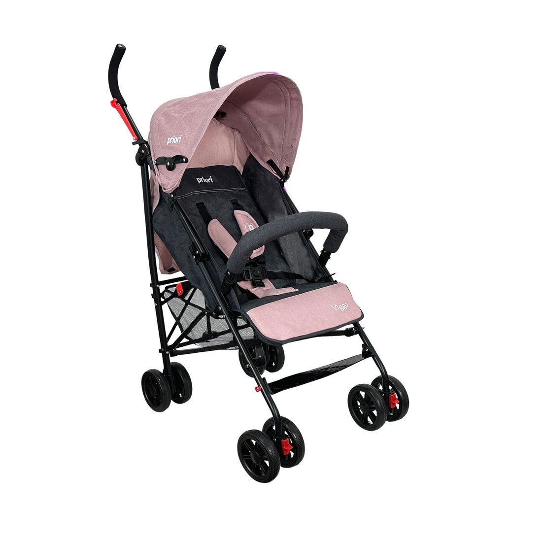 Coche de Paseo Bebé Viggo Priori Rosado