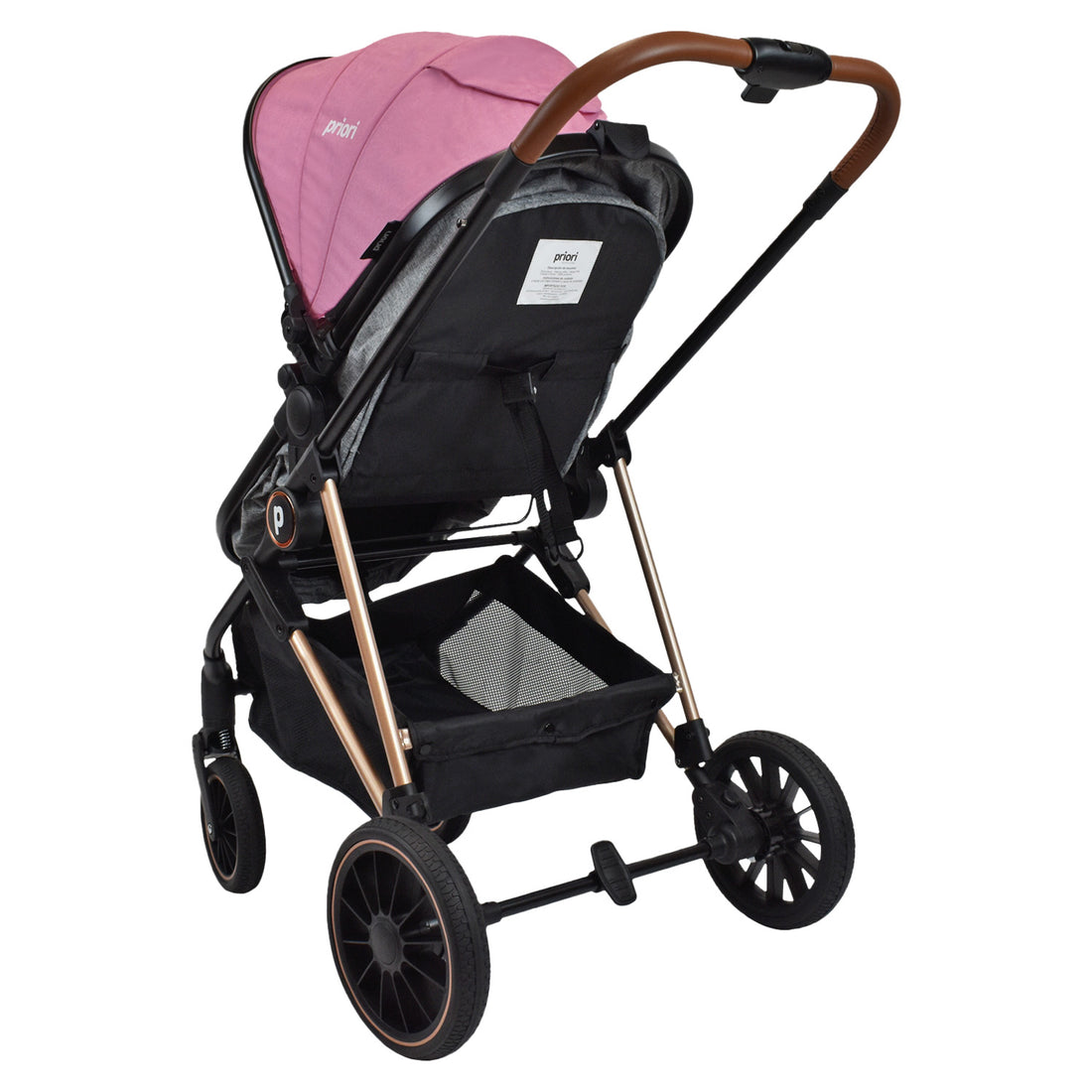 Coche Bebé Moisés Priori Ana Ts Rosado
