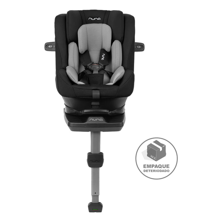 Silla Carro Bebe Nuna 360° Isofix Prym Caviar (Empaque Deteriorado)