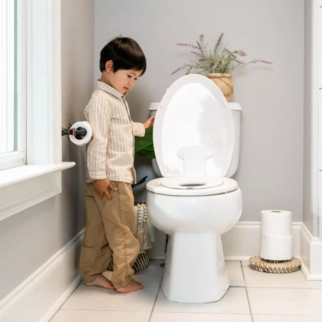 Asiento Reductor para el baño Bebe  Ingenuity 17006