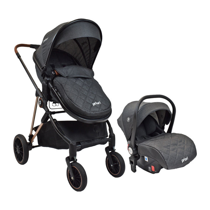 Coche Bebé Moisés Priori Ana Ts Gris Oscuro