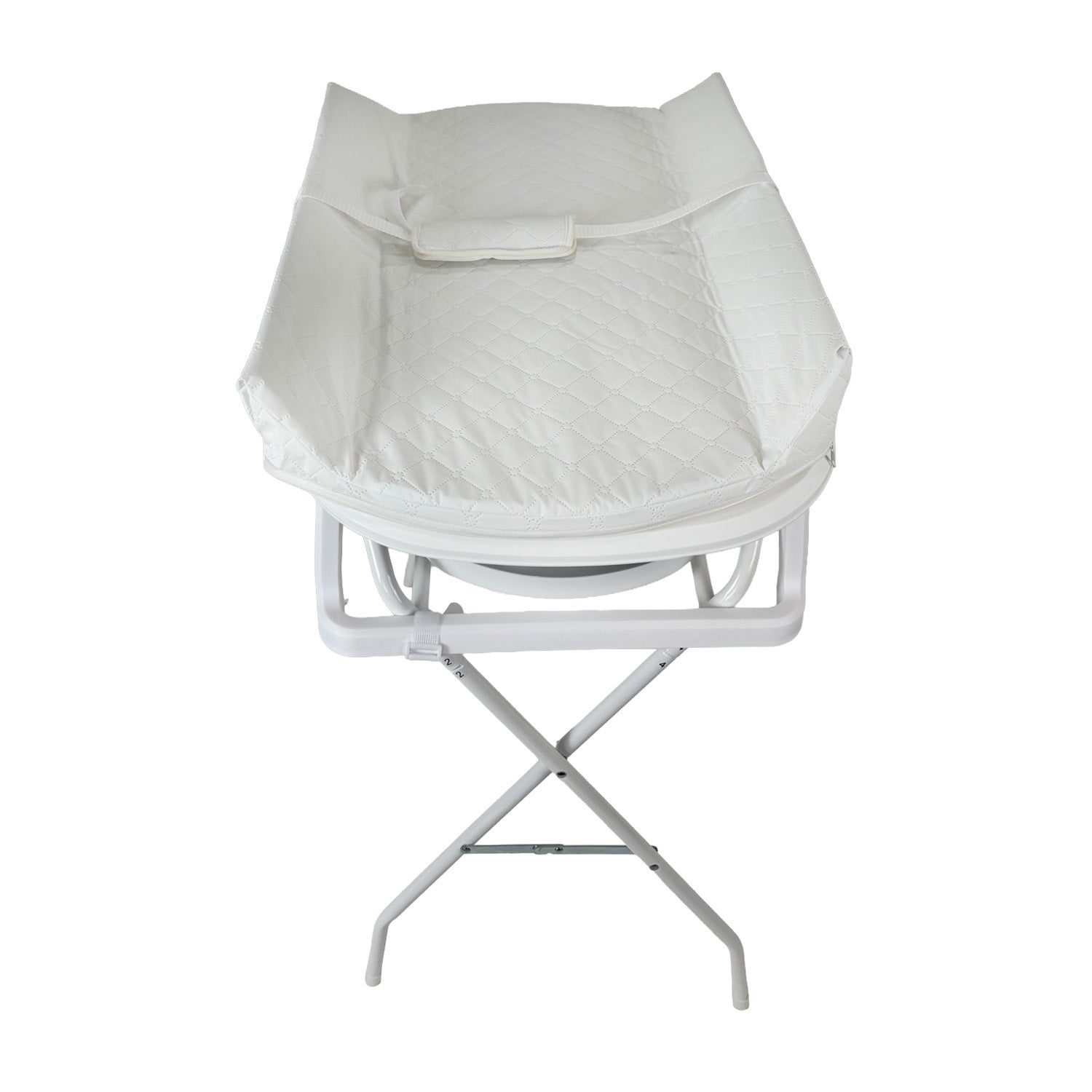 Bañera Bebé Stand Changer y Soporte Metálico Gris Priori