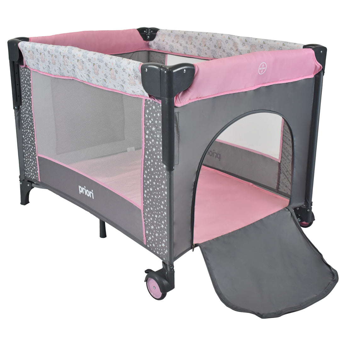 Cuna Colecho Bebe Priori Ariel Octopus Rosa
