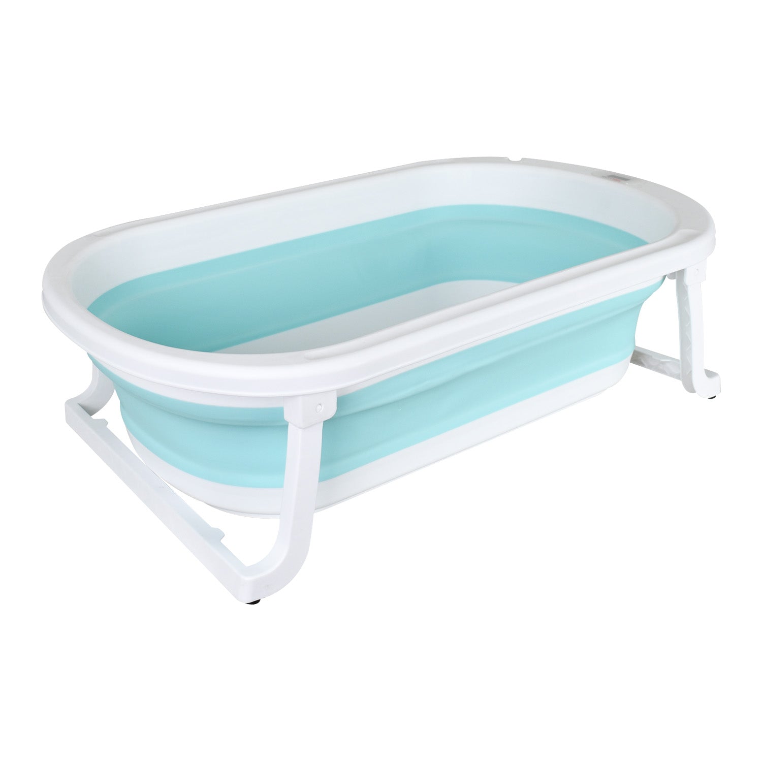 Bañera Bebe Plegable Portatil Wanda Happy Baby Azul