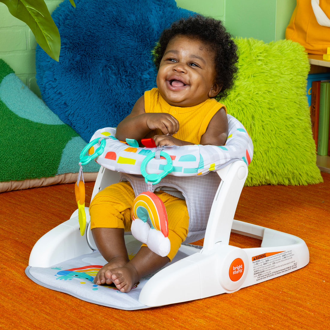 Asiento Entrenador Bebe Gris Bright Starts 12956
