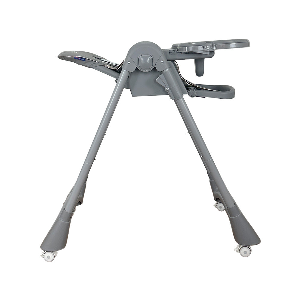 Silla Comedor Bebe Múltiples Posiciones Happy baby Theo Gris