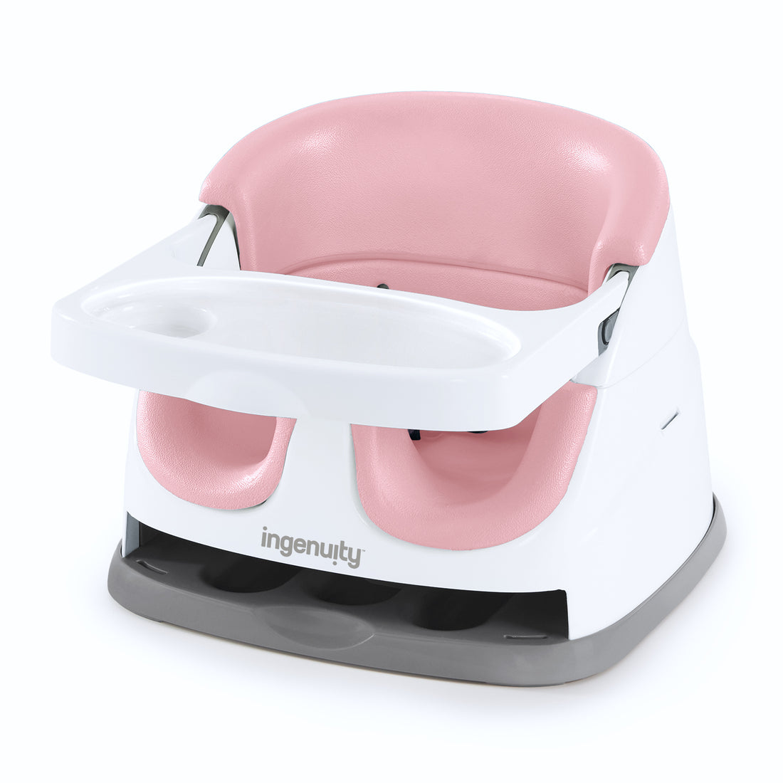 Silla Comedor Booster Multiusos Bebe Ingenuity Rosa 16726