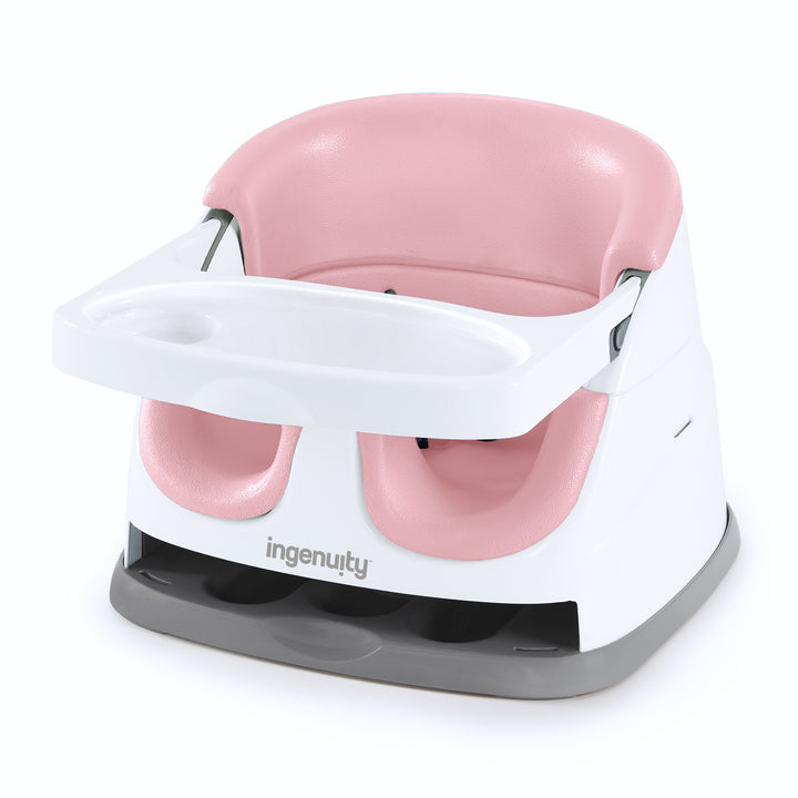 Silla Comedor Booster Multiusos Bebe Ingenuity Rosa 16726