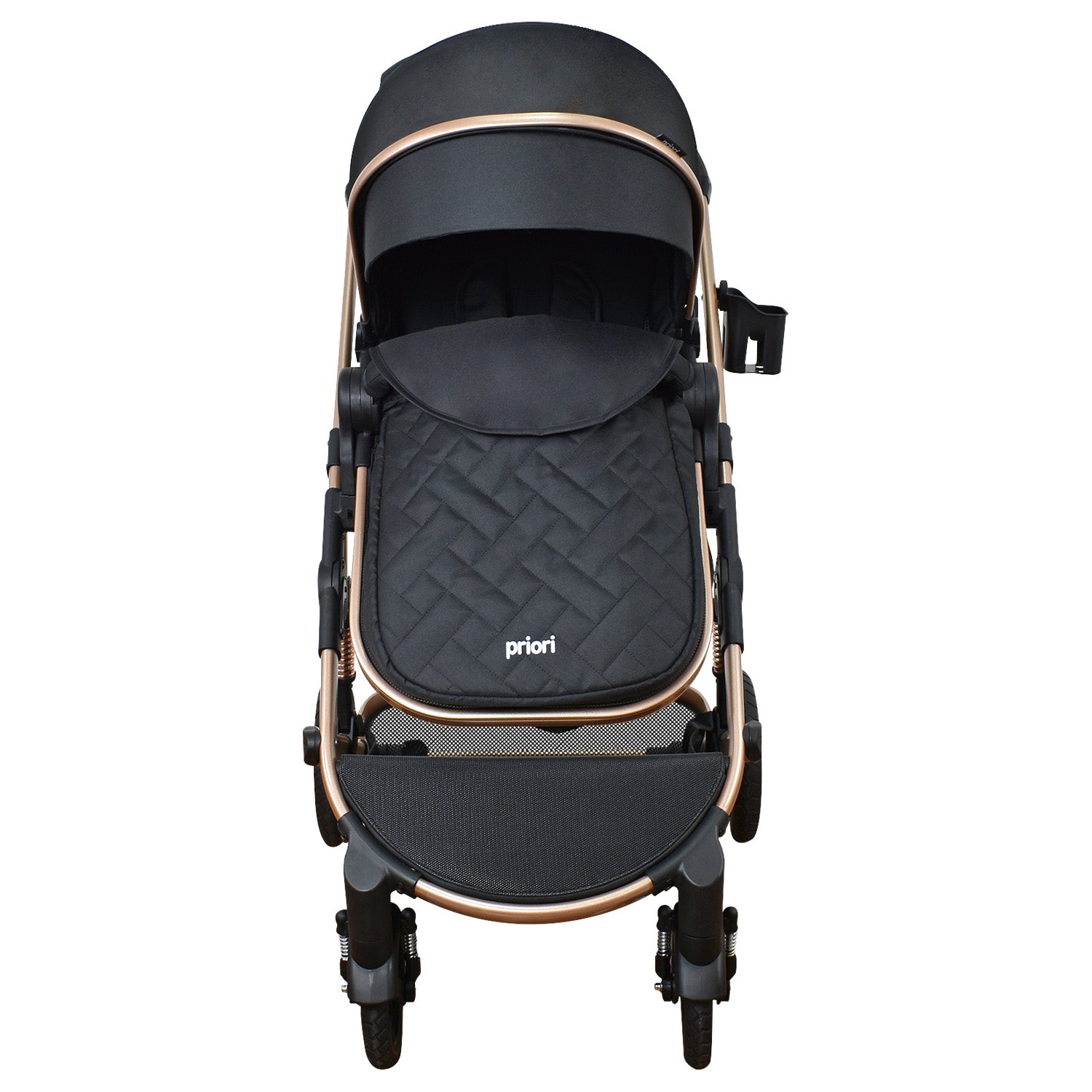 Coche Bebe 4 en 1 Travel System Cris Priori Negro