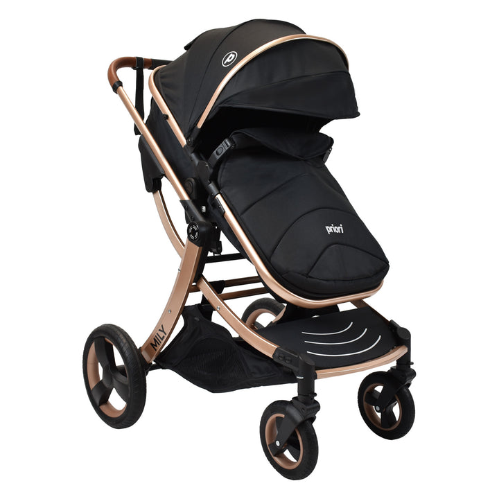 Coche Moises Bebé Mily Cs Negro Priori