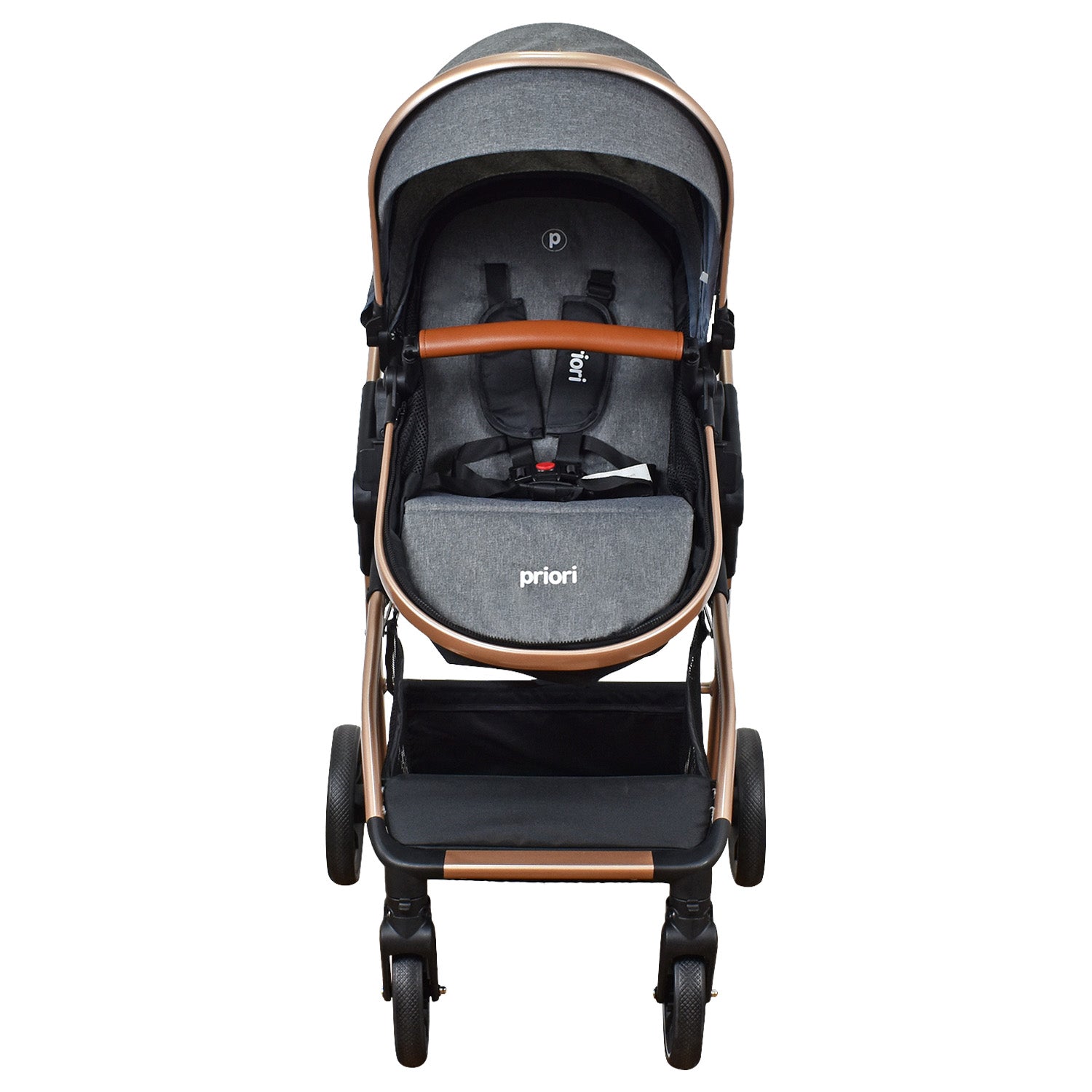 Coche Bebe Moises Ventura Priori Gris Oscuro