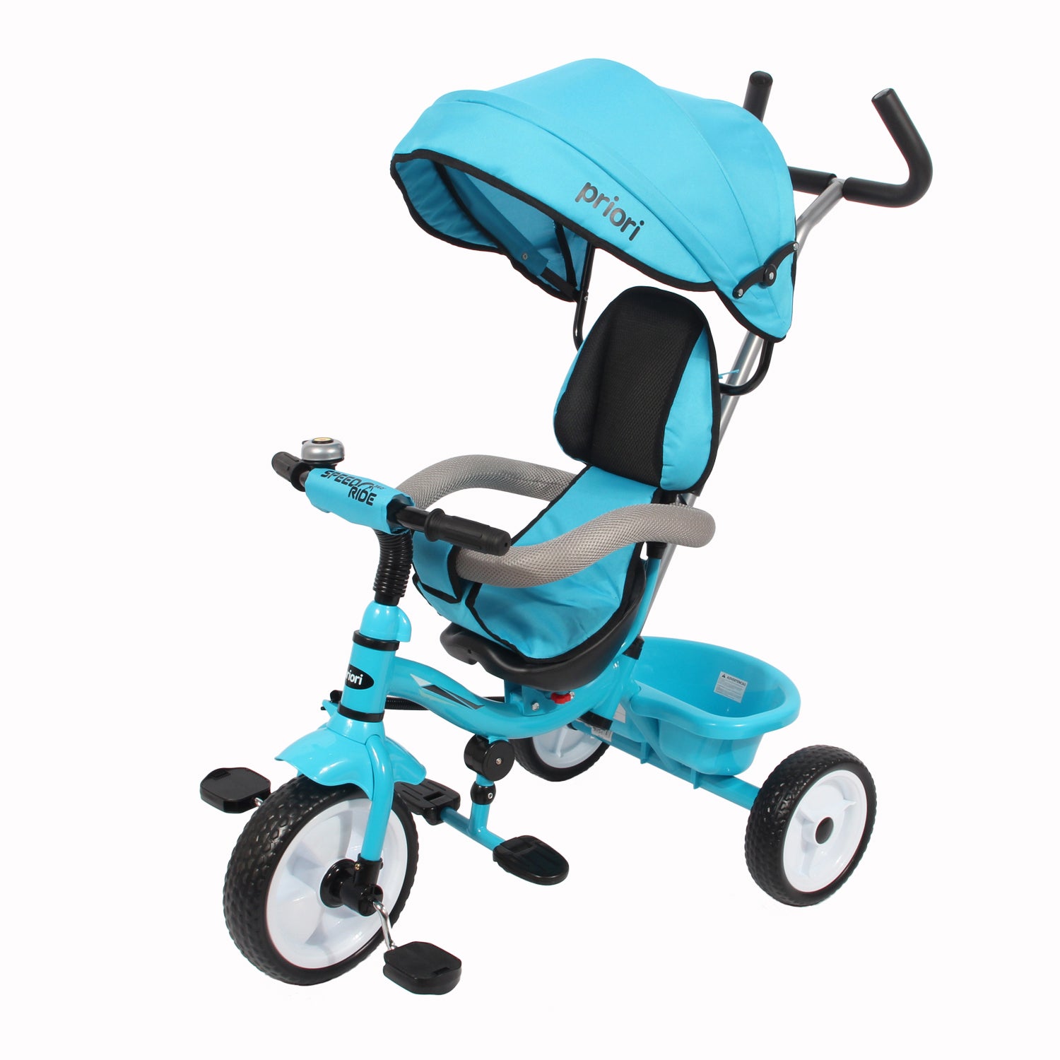 Triciclo Paseador 360º Priori Azul