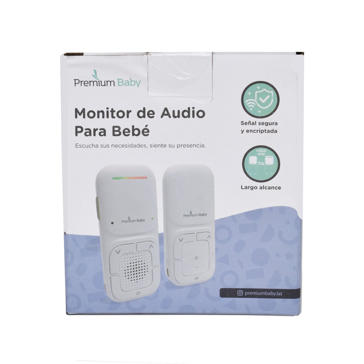 Monitor de Audio para Bebe Premium Baby PB-AA501