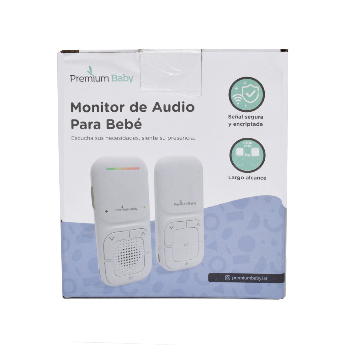Monitor de Audio para Bebe Premium Baby PB-AA501