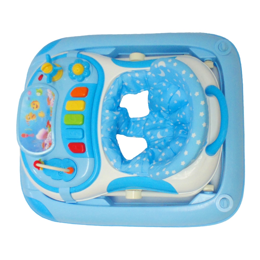 Caminador Musical Happy Baby Cm-001 Azul