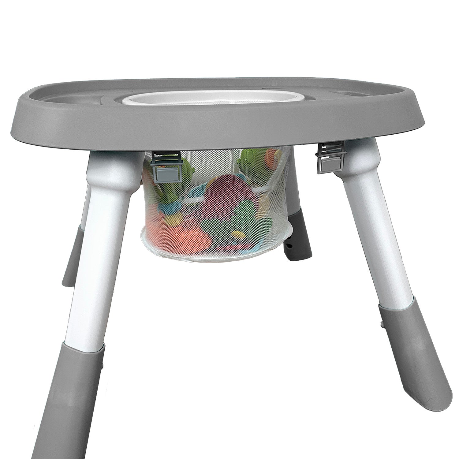 Silla Comedor bebé 12 en 1 con Giro 360 Yae de Priori Gris