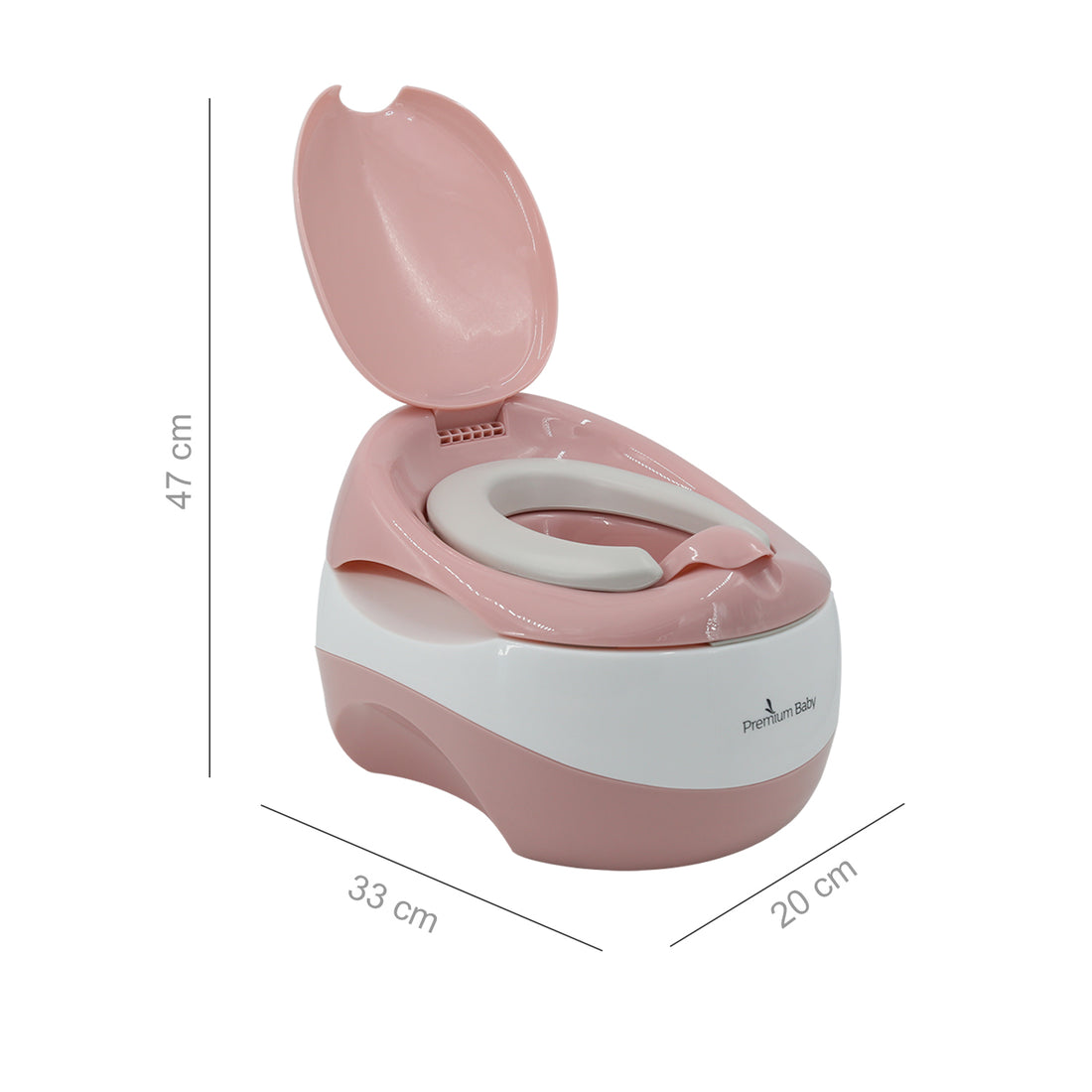 Vasenilla Bebe 3 en 1 Premium Baby Vera Rosa
