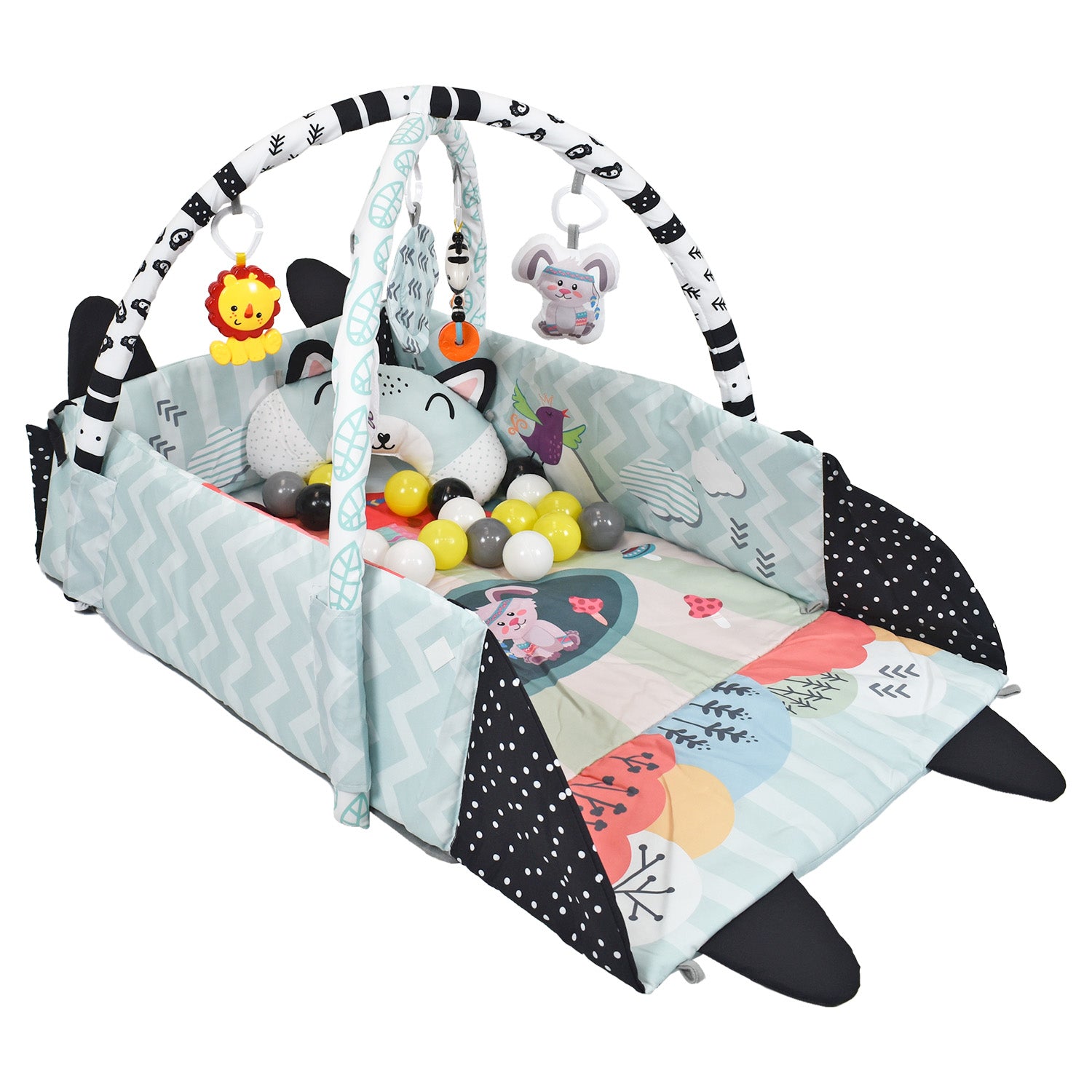Gimnasio Actividades Con Pelotas Premium Baby PB-302FT